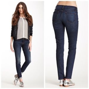 J BRAND Skinny Leg League Medium Wash Mid-Rise Skinny Jeans Denim Size 26